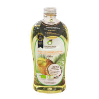 น้ำมันมะพร้าวสกัดเย็นออร์แกนิก ตรา Tropicana oil ขนาด 1000ml  หมดอายุ 07/25