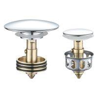 【cw】 Bouncing Core Filter Cover with Basket Shower Floor Drain Plug Trap Hair Catcher Basin Faucet Accessories 【hot】