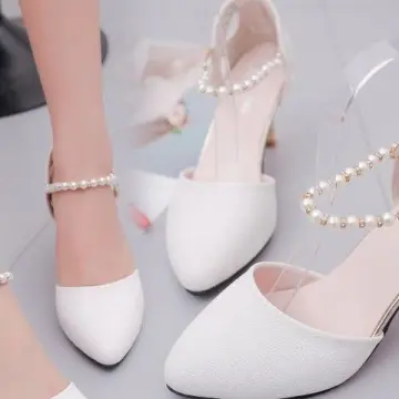 Comemore Pointed Crystal Ladies Pumps Rhinestone Butterfly-knot