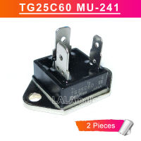 2ชิ้น TG25C60 MU241 25C60 MU-241 25A/600V ไตรแอคแบบแยกใหม่ดั้งเดิม