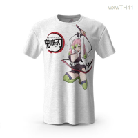 2023 NEW Mitsuri Kanroji Kawaii Pose Demon Killer Mens Printed Shirt Size：s-5xl