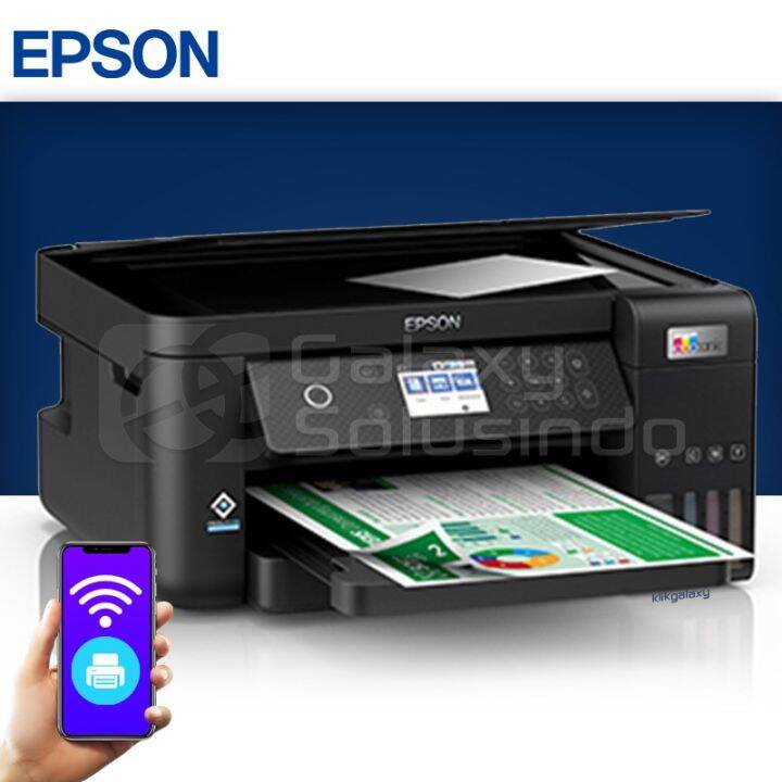 Epson EcoTank L6260 A4 WiFi Duplex AllinOne Ink Tank Printer Lazada Indonesia