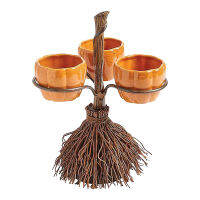 3-6 pc Halloween Pumpkin Bowls With Rack Decoration Device Of Pumpkin Snack Bowl Rack For Halloween Home Party Desk Accessories