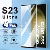 ☏❧ 4 Pieces!Tempered Glass for Samsung galaxy S23 Ultra S22 Plus phone screen protection Film For Samsung Galaxy S21 Ultra S20 Plus