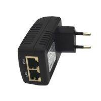 【❂Hot On Sale❂】 d7zaa4b Rj45 Us/eu Plug 48V/0.5a อะแดปเตอร์แปลงไฟแบบ Poe Lan Ethernet ปลั๊กไฟแบบยุโรปตัวแปลงหัวฉีดข้อต่ออแดปเตอร์พลังงาน