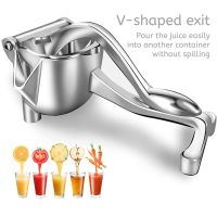 [Hot Sale] คู่มือ FruitsJuicer ผักกดคั้นคั้นน้ำมะนาวหนักทันทีบีบ Gadget