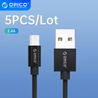 【CPH Digital store】ORICO ไมโคร USB สาย Usb ชาร์จไฟข้อมูลการชาร์จ2.0สำหรับสมาร์ทโฟน30cmx5-ดำ/ขาว Redmi K20 Pro