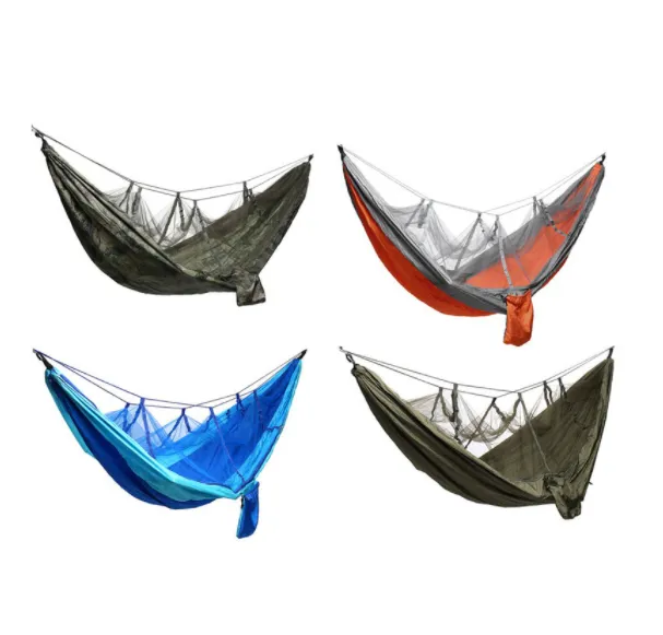 Outdoor Double Person Automatic Quick Opening Mosquito Net Hammock 260140cm Lazada Ph