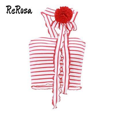 Rerosa เสื้อกั๊ก เข้ารูป ลายดอกไม้ เซ็กซี่ แฟชั่นสําหรับผู้หญิง 2023 QC7311706