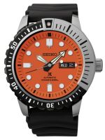Karnvera Shop SEIKO Prospex Automatic นาฬิกาข้อมือผู้ชาย สีดำ สายยาง SRP589K1