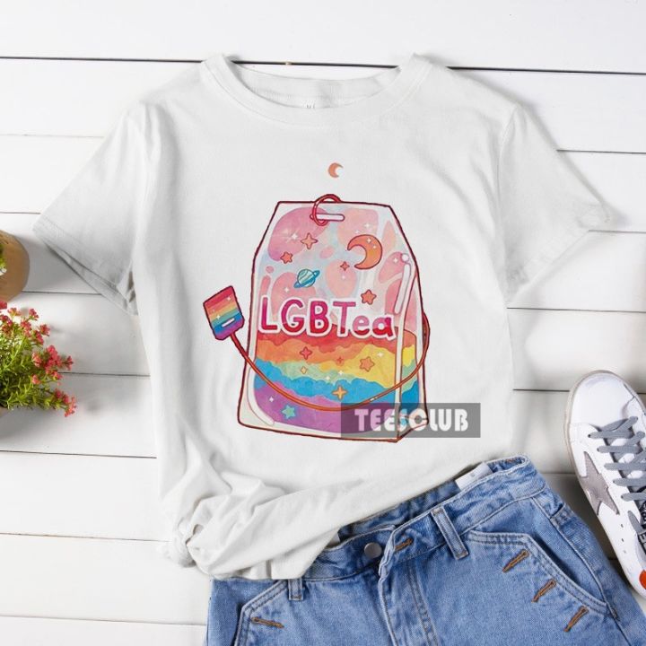 รักร่วมเพศชาเสื้อยืดผู้หญิงบุคลิกภาพ-lgbt-เกย์วัสดุพิมพ์เสื้อยืดแขนสั้น