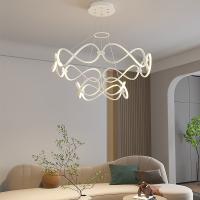 [COD] Italian cream style chandelier living room simple modern atmosphere minimalist main lamps light luxury bedroom