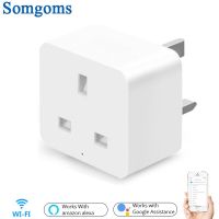 UK WiFi Smart Socket Power Plug Outlet Mobile APP Remote Control Work with Alexa Google Home No Hub Required Smart Socket Ratchets Sockets