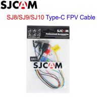 กล้องแอคชั่น SJ8 SJ8 SJ8ระยะไกลสาย FPV FPV SJ9 SJ10 Type-C สำหรับโปรชัตเตอร์มืออาชีพและกล้องวิดีโอแอ็คชั่น SJ10