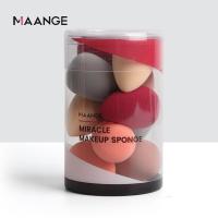 mini Makeup Foundation Sponge Concealer Powder Blending Liquid Cream Puff Powder Makeup Sponge Egg Tool Wet and Dry Use