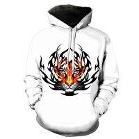 Sudadera con capucha 3d de Animal Tiger para hombre y mujer, prenda deportiva masculina de manga larga, estilo Hip Hop, divertida, para Otoño e Invierno