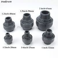 1Pcs Male Thread 1/2"-2" Union Pvc Pipe Connectors  Water Pipe Fittings Plastic Tube Adapter  Garden Irrigation Aquarium Joints Pipe Fittings Accessor