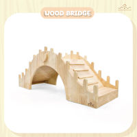 ของเล่นสะพานโค้ง V.2 สำหรับสัตว์เลี้ยง [WOOD&amp;MOOD]