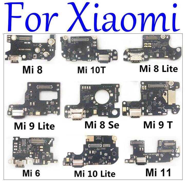 high-quality-nang20403736363-สำหรับ-xiaomi-mi-8-10t-9-lite-cc9-8se-11-6-8-9t-pro-10t-usb-ชาร์จพอร์ตแท่นชาร์จหัวเชื่อมปลั๊กบอร์ดเฟล็กซ์พร้อมไมโครโฟน