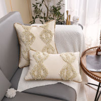 Trendy Tufted Boho Cushion Cover 45x45 30x50 Decorative Sofa Pillow Cover Pillow Case Decor Cotton Linen Tufting Cushion Covers