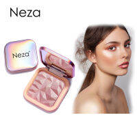 Neza แป้งไฮกลอส (พร้อมกระจก) ชุดกล่อง12สี,คอนทัวร์หน้ากระจ่างใสไฮไลท์แต่งหน้าอย่างมืออาชีพ