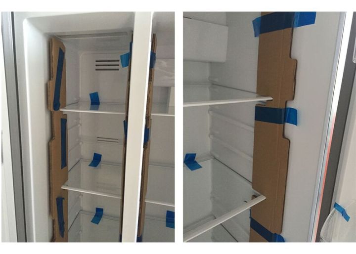 ตู้เย็นสัตว์เลี้ยงสีฟ้าเทปคงที่ใช้สำหรับตู้เย็นตู้เย็นและเครื่องปรับอากาศการขนส่งการติดตั้งคงที่
