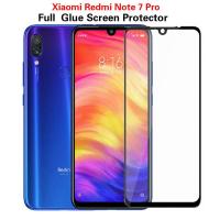 6Dปกป้องหน้าจอแก้วคลุมทั้งหมดกระจกนิรภัยสำหรับXiaomi Redmi Note 7/Redmiหมายเหตุ7 Proกาวติดหน้าจอปกป้องหน้าจอ