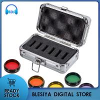 Blesiya ชุดฟิลเตอร์กล้องโทรทรรศน์6สีสำหรับเปลี่ยนแว่นกล้องโทรทรรศน์อุปกรณ์เสริม