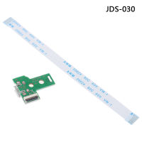 ?เต้ารับสำหรับตัวควบคุม PS4 12Pin แผงวงจร JDS 011 030 040 USB ชาร์จพอร์ต