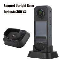 Support Upright Base for Insta360 X3 Camera Desktop Base Anti-dirt and Anti-scratch Easy to Install Panoramic Camera Accessories