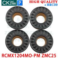 RCMX1204MO-PM ZMC25 RCMX 1204MO PM เม็ดมีดคาร์ไบด์เม็ดมีดกัดหน้าเครื่องมือที่จัดทําดัชนีได้ CNC เครื่องมือตัดโลหะ