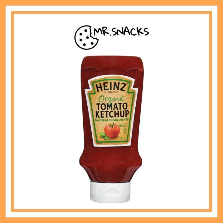 Heinz Organic Tomato Ketchup 500ml Lazada 6932