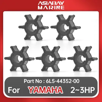 6L5-44352 Water Pump Impeller for Yamaha 2-Stroke 3hp 4-Stroke 2.5