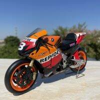 สินค้าชำรุด1:12 HONDA RC212v Repsol รถจักรยานยนต์รุ่น Diecast