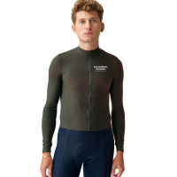 자전거의류 Cycling Jersey 2022 Spring Autumn Long Sleeve Jerseys Dark Green одежда Ropa Ciclismo Hombre MTB 34 Bib Pants Thin Style