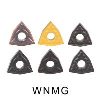 10pcs / lot CNC Carbide Turning Inserts WNMG WNMG080404 WNMG080408 เครื่องมือกลึงเครื่องมือตัดเหมาะสําหรับ P K M