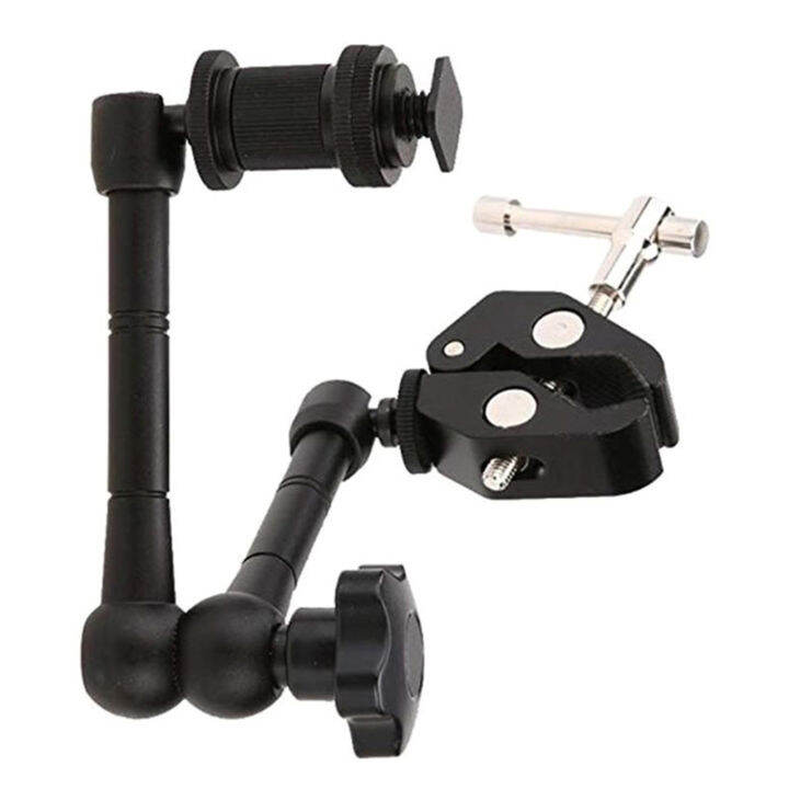 11 inch Adjustable Friction Articulating Magic Arm Super Clamp For SLR LCD Monitor LED Light