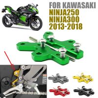 For Kawasaki NINJA250 NINJA300 NINJA 250 300 Motorcycle Accessories Rear Footrest Rearset Foot Rest Peg Pedal Raising Bracket