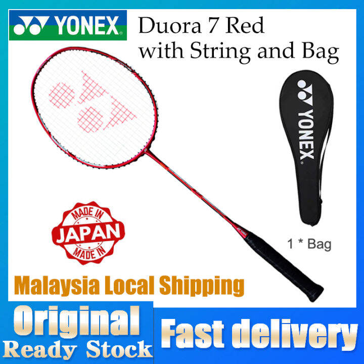 Yonex Badminton Racket Original Japan Duora 7 Red Badminton Training