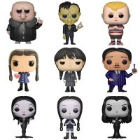 New Wednesday POP Figure Addams Anime Figures Adams Figurine PVC Statue Model Doll Collectible Room Decoration Ornament Toy Gift