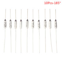 Potey 10Pcs โลหะฟิวส์ความร้อน10A 15A 250V อุณหภูมิ142 150 172 185 216