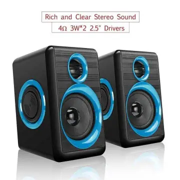 Amplified pc hot sale speakers