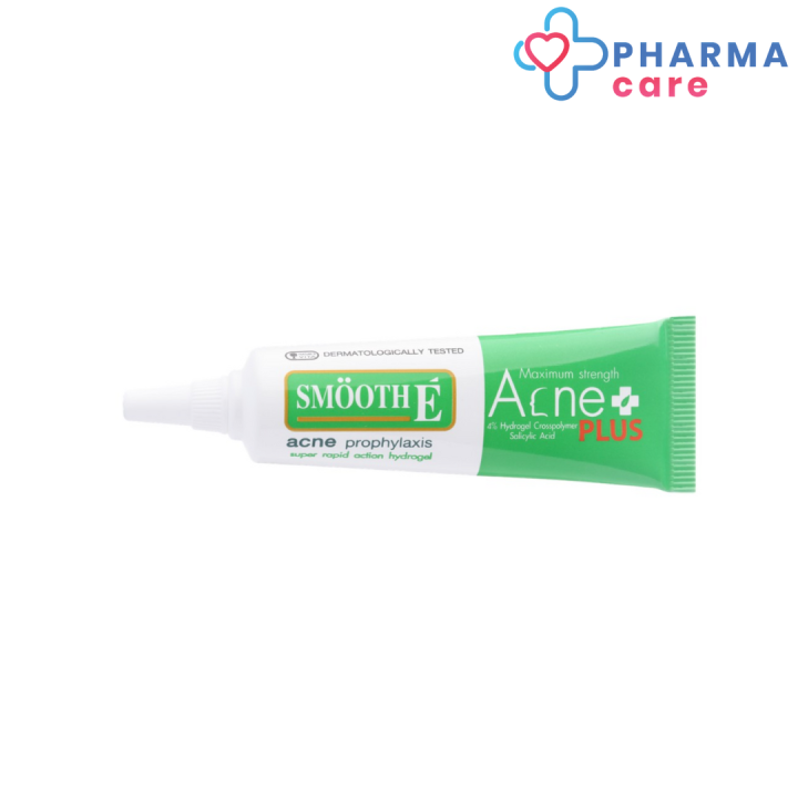 smooth-e-acne-hydrogel-plus-สมูทอี-แอคเน่-ไฮโดรเจล-พลัส-10-กรัม-pharmacare