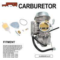 รถจักรยานยนต์อลูมิเนียมคาร์บูเรเตอร์ Carburador ทนทาน Carb สำหรับ Polaris Sportsman Scrambler Worker ATP 500 4X4 HO 1997-2012