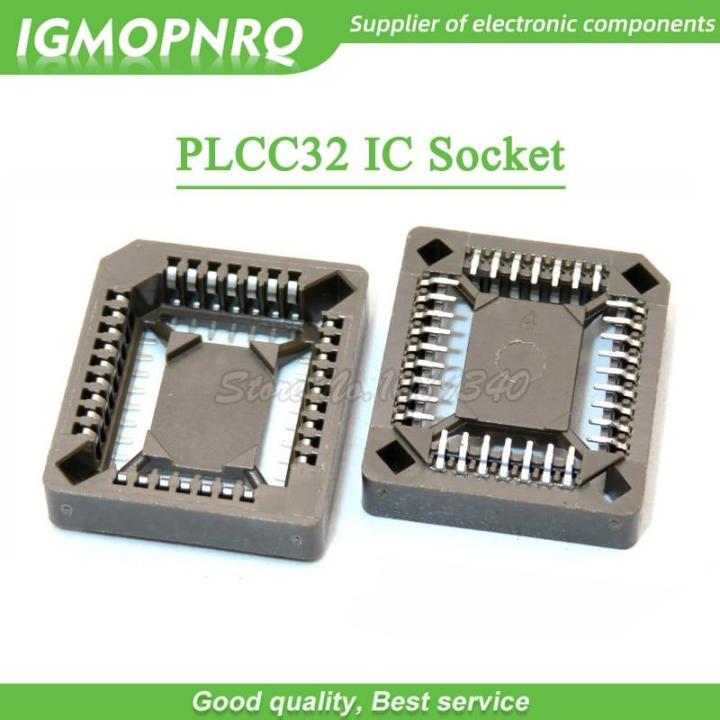 10PCS PLCC32 SMD IC Socket , PLCC32 Socket adapter , 32 Pin PLCC PLCC 32 Converter