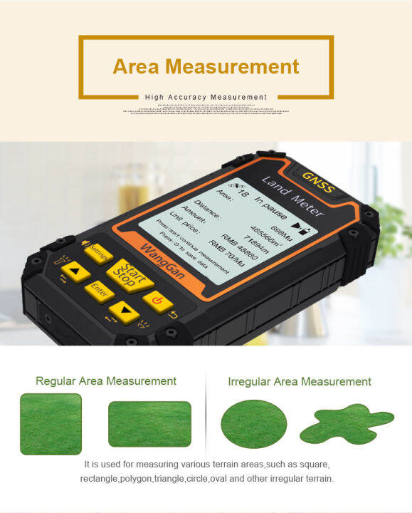 wanggan-s1-portable-land-measuring-meter-with-s1-portable-land-measuring-meter-with-gps-อุปกรณ์มาตรวัดค่าที่ดินแบบพกพา-เครื่องมือสำรวจที่ดินสำหรับตรวจวัดภูเขา2-4หน้าจอขนาดนิ้ว