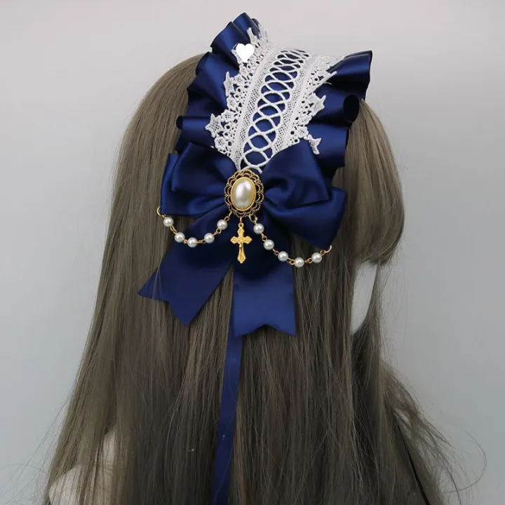 cute-cosplay-headpiece-intricate-hair-band-handmade-hairpin-maid-lace-hair-accessory-versatile-hair-jewelry