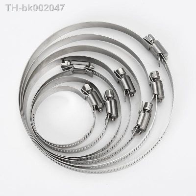 ◊✳☍ 5pcs/Lot High Quality Screw Worm Drive Hose Clamp 304 Stainless Steel Hose Hoop Pipe Clamp Clip