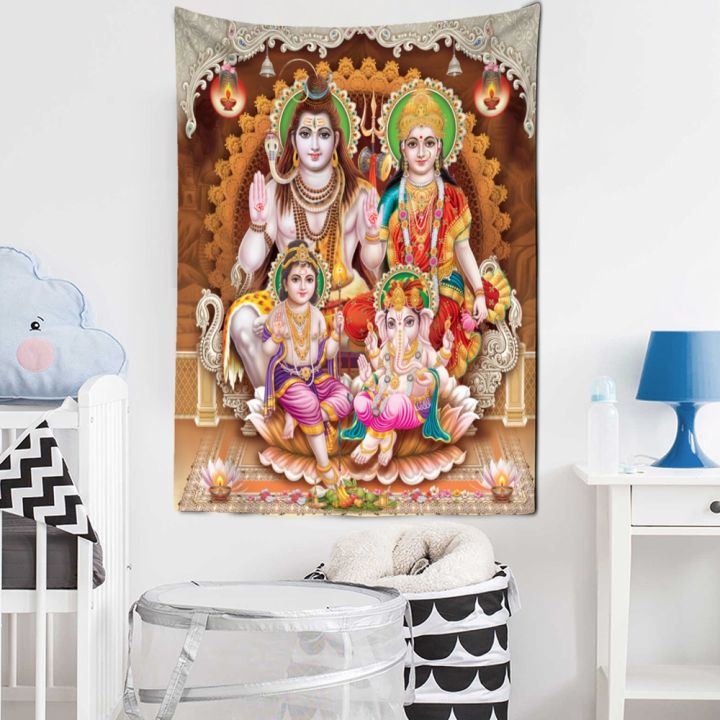 yf-elephant-mandala-tapestries-multiple-sizes-wall-hanging-ganesha-tapestry-walls-decor-polyester-fabric-home