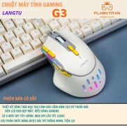 Chuột Gaming Cao Cấp LANGTU G3 - 6 Mức DPI - Thiết Kế Công Thái Học